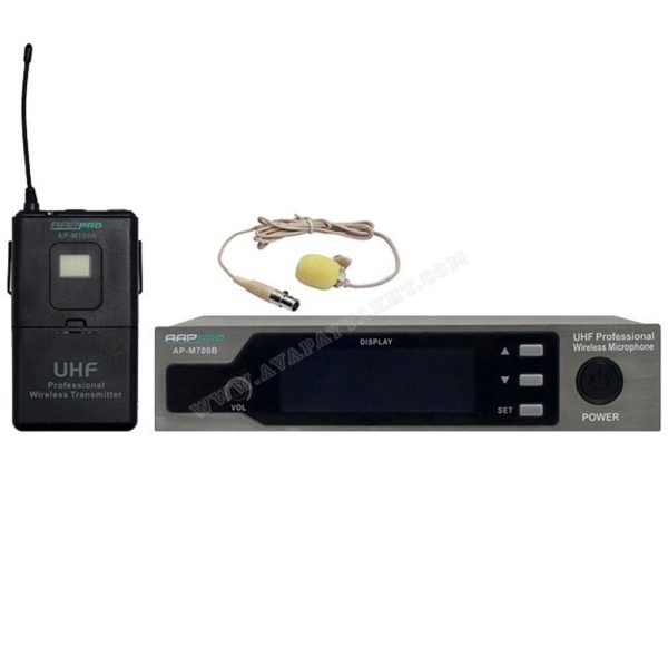 میکروفن بی سیم یقه ای اپ پرو مدل AP-M700B